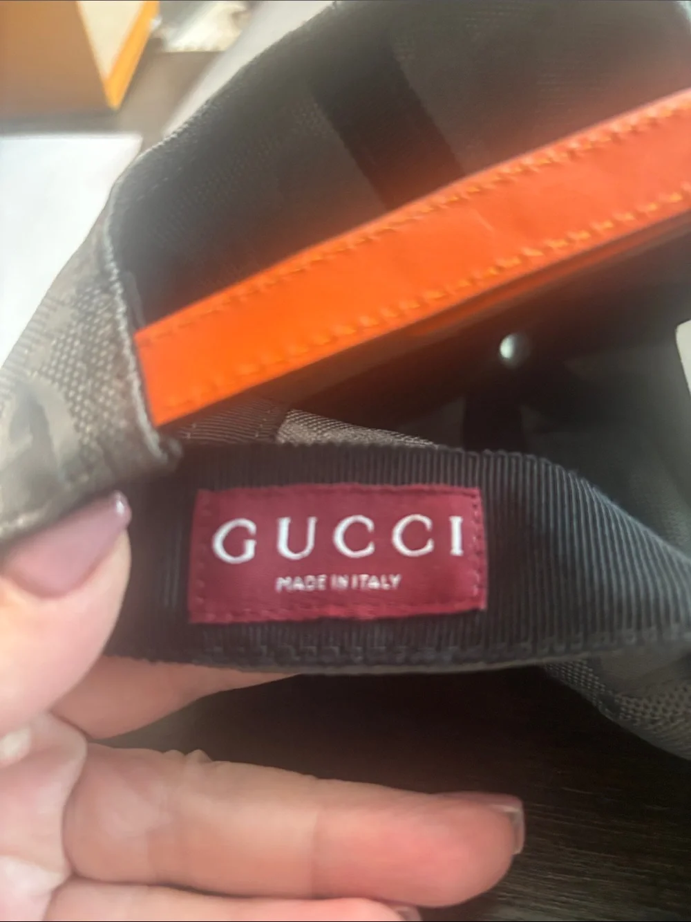 Gucci baseball cap
